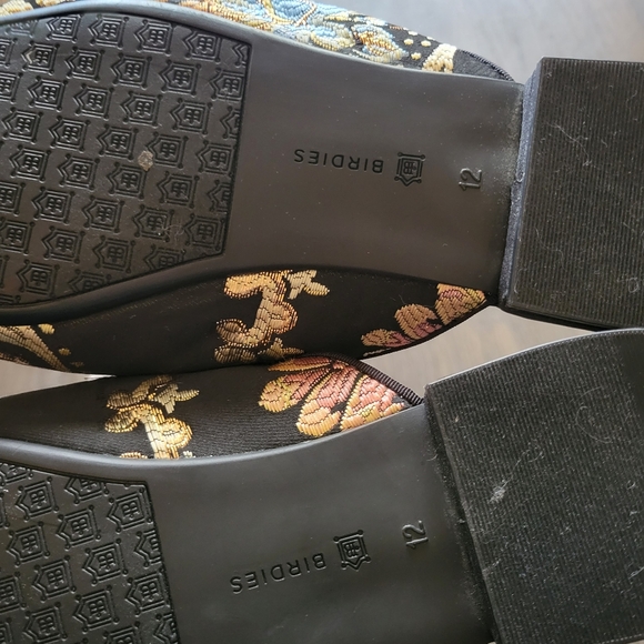 Birdies Black Floral Mules - Picture 4 of 4